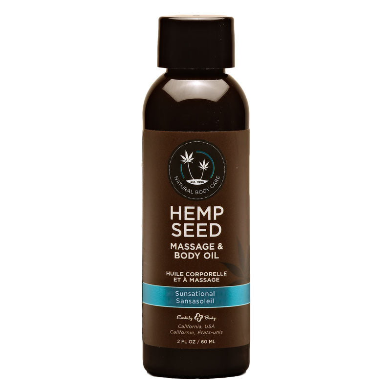 Hemp Seed Massage & Body Oil