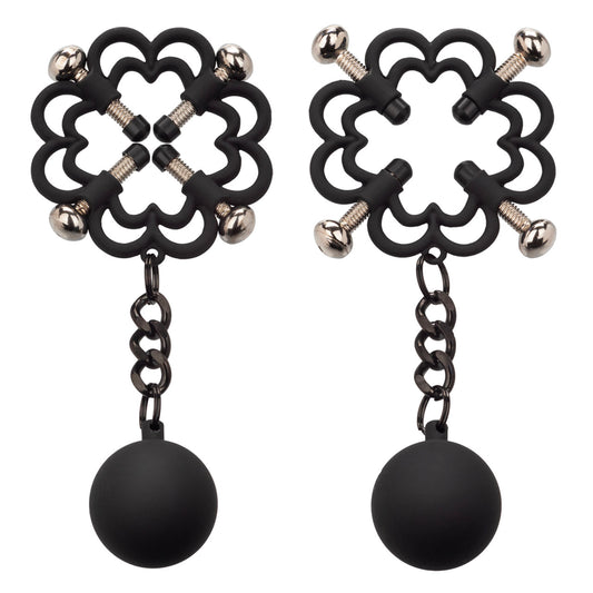 Nipple Grips Power Grip 4-Point Weighted Nipple Press