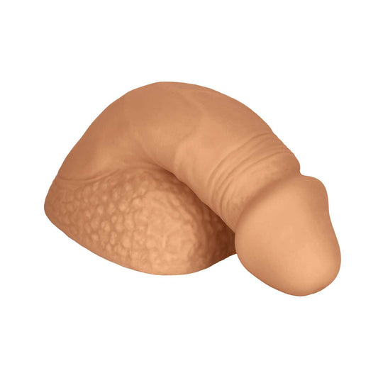 Packer Gearâ¢ 5"/12.75 cm Silicone Packing Penisâ¢ - Tan