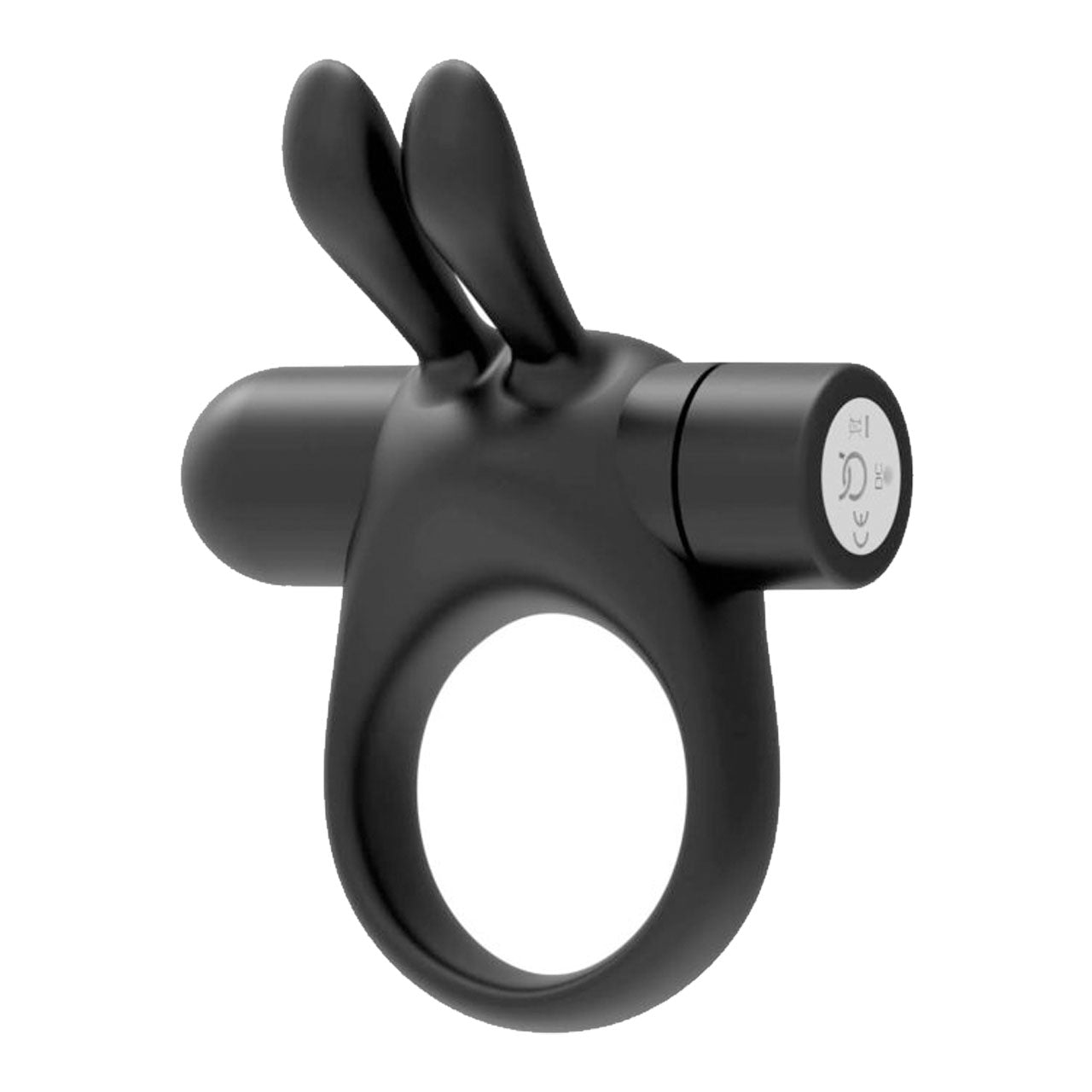 Bunny Vibrating Cockring - Black