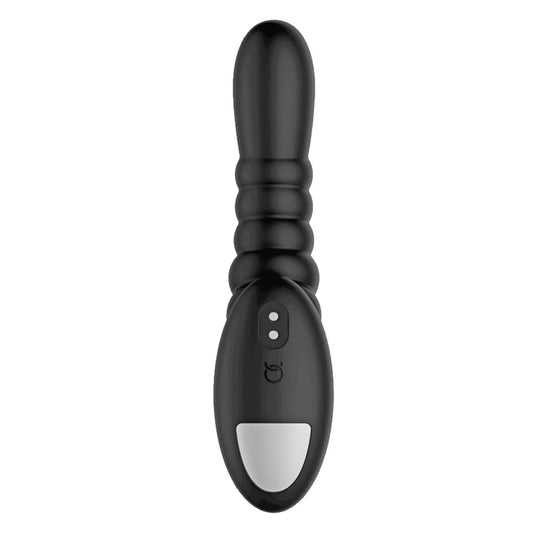 Ribbed Pro Massager - Black