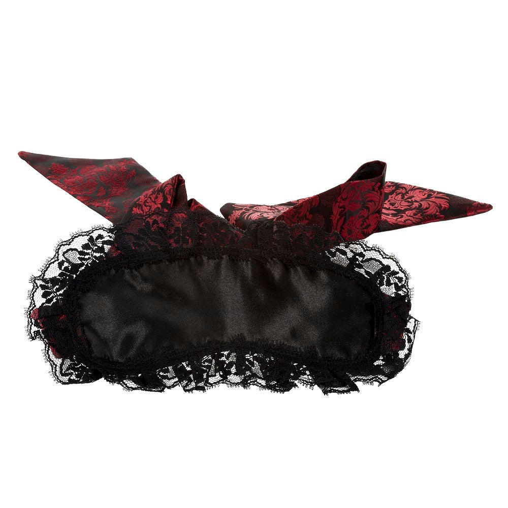 Scandal Eye Mask Black Red Lace BDSM