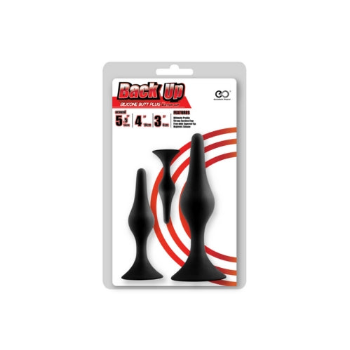 Back Up 3 in 1 Smooth Kit- Black