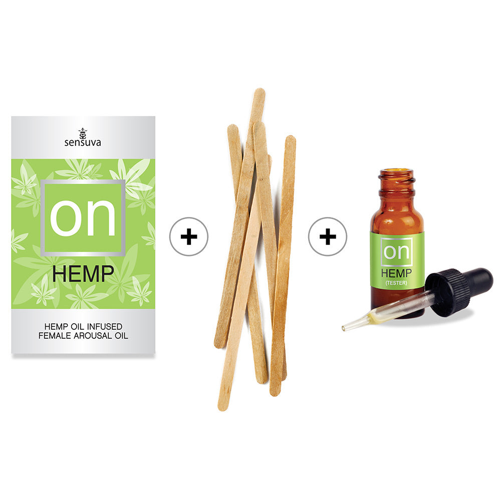 On for Her Hemp Oil Infused Arousal Oil 5 ml 12 Pc Refill