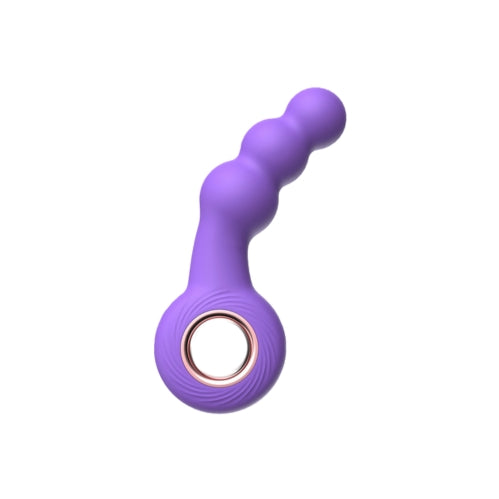 Br15: BEADED RING VIBE - PURPLE
