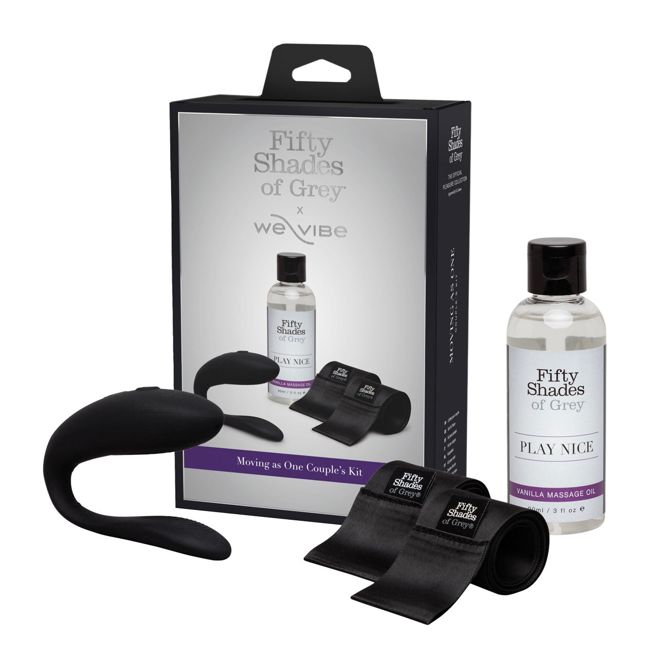 Fifty Shades of Grey X We-Vibe Sync Lite Moving as One Couples Kit