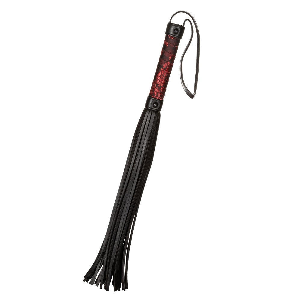 Scandal Flogger Black Bondage Whip BDSM