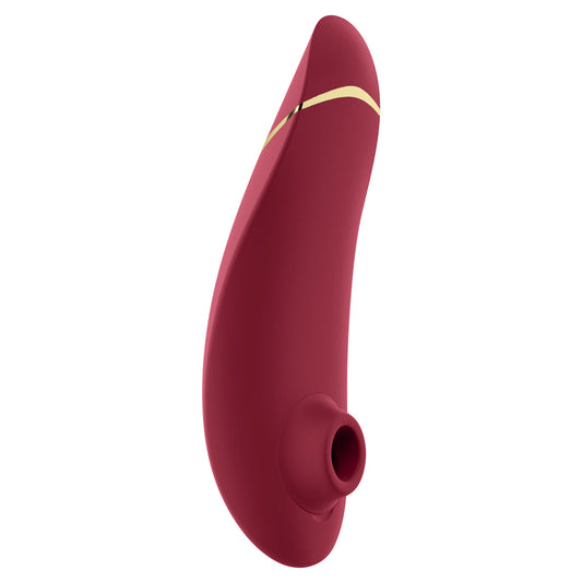 Womanizer Premium 2 Smart Silence Clitoral Suction Stimulator Bordeaux