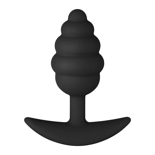 F-83: SPIR PLUG 100% SILICONE BLACK