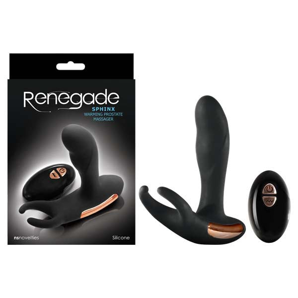 Renegade Sphinx USB Warming Prostate Massager with Wireless Remote