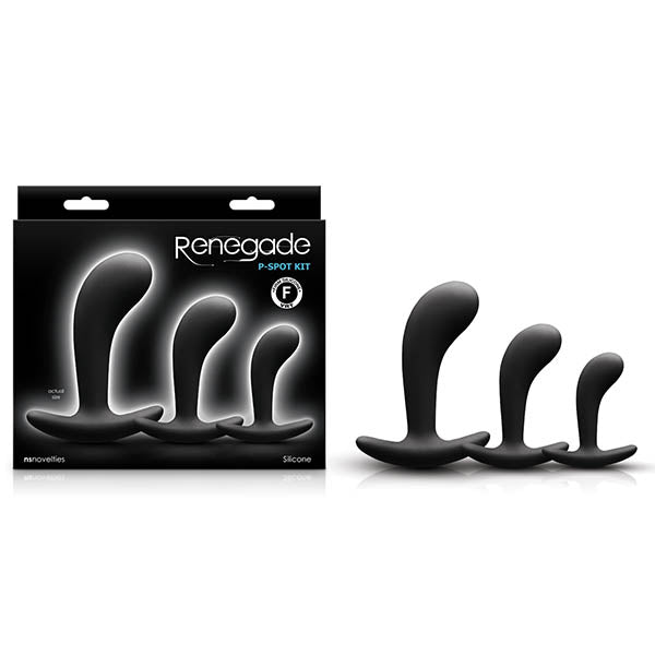 Renegade P Spot Kit Anal Plugs - Set of 3 Sizes