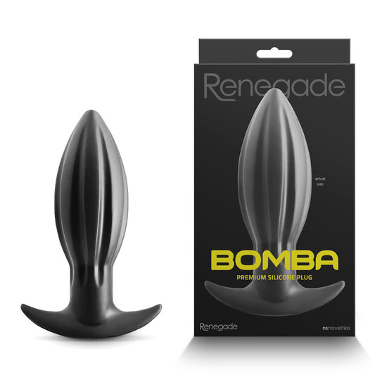 Renegade Bomba - Black - Small  Anal Butt Plug