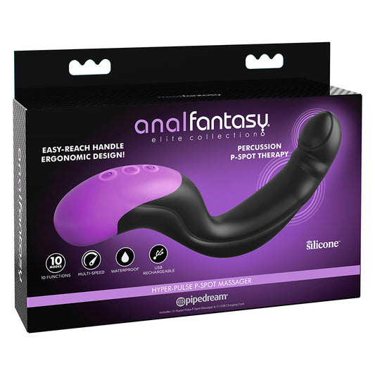 Pipedream Anal Fantasy Elite Hyper-Pulse P-Spot Massager Vibrator Sex Toy
