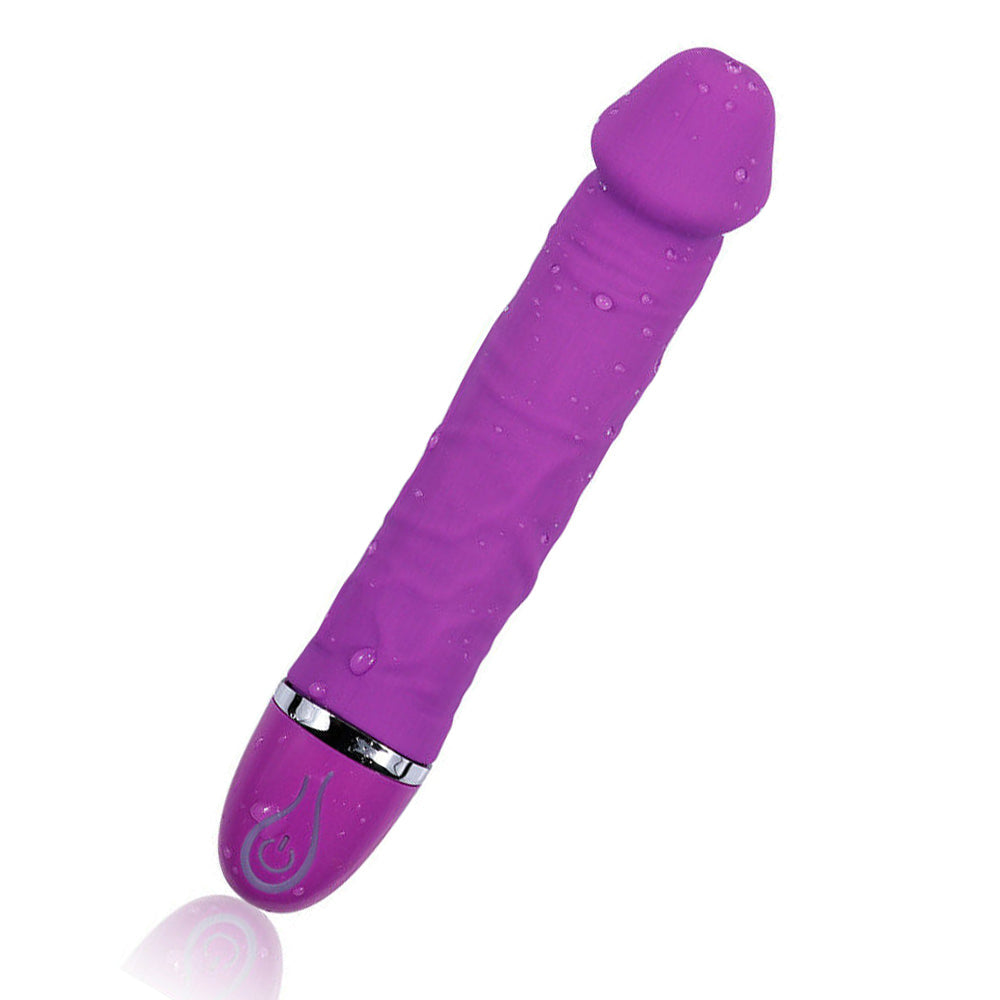 BeBuZZed Alberto Veined G-Spot Vibrator USB Rechargeable Purple