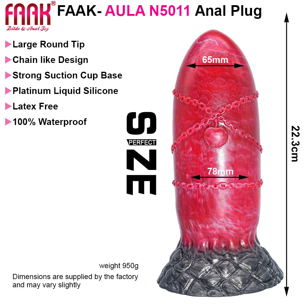 FAAK-N5011 Large 8.7" Anal Plug Dildo